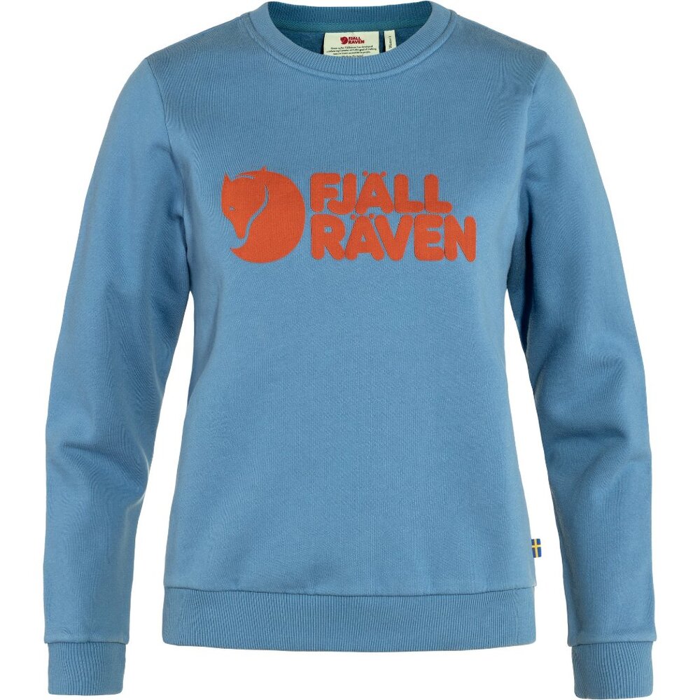Fjallraven Logo Sweatshirt dawn blue, size Small NWT sweater